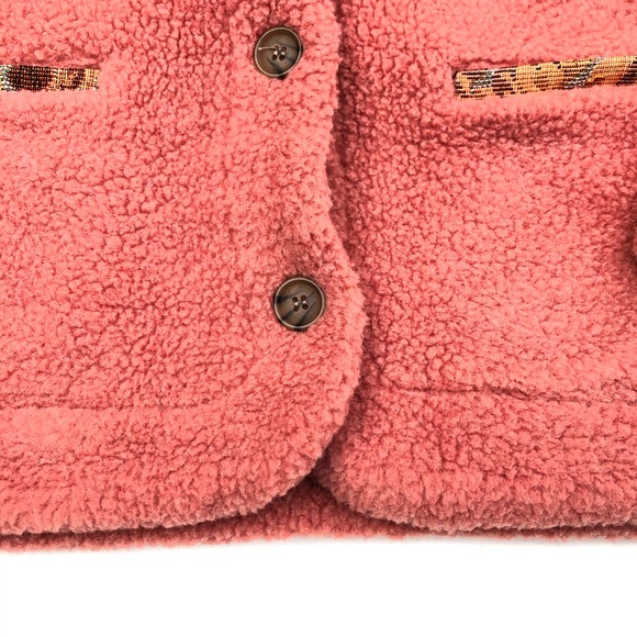 Vintage Orvis Sherpa Teddy Jacket Size Medium - Picture 7 of 8